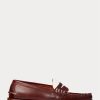 Mocasini Penny pentru bărbați, burgundy crem, Ralph Lauren, colecția Morehouse Mocasini Penny pentru bărbați, burgundy crem, Ralph Lauren, colecția Morehouse