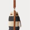 Natural/Negru/Lauren Tan Geantă Andie mare pentru femei Ralph Lauren Natural/Negru/Lauren Tan Geantă Andie mare pentru femei Ralph Lauren