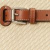 Natural pentru femei Ralph Lauren Rafia & Geantă de mână medie RL50 din piele de vițel