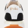 Negru/Alb pentru bărbați Ralph Lauren Train 89 Suede & Pantofi Oxford
