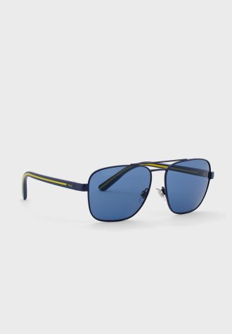 Ochelari de soare aviator Ralph Lauren 0Ph3138 pentru bărbați albaștri