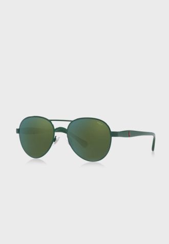 Ochelari de soare aviator Ralph Lauren 0Ph3141 gri pentru bărbați