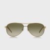 Ochelari de soare aviator Ralph Lauren 0RA4004 pentru femei aurii Ochelari de soare aviator Ralph Lauren 0RA4004 pentru femei aurii