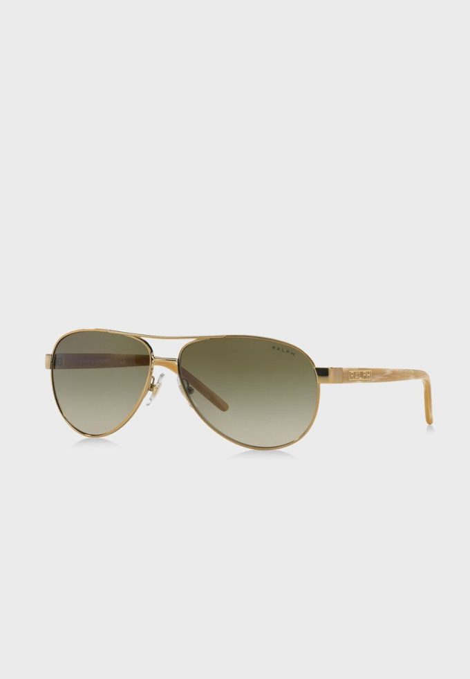 Ochelari de soare aviator Ralph Lauren 0RA4004 pentru femei aurii Ochelari de soare aviator Ralph Lauren 0RA4004 pentru femei aurii