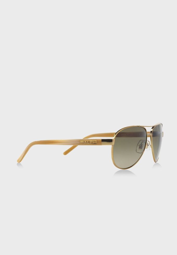 Ochelari de soare aviator Ralph Lauren 0RA4004 pentru femei aurii Ochelari de soare aviator Ralph Lauren 0RA4004 pentru femei aurii