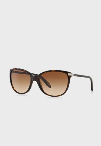 Ochelari de soare maro Ralph Lauren 0RA5160 Butterfly pentru femei