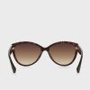 Ochelari de soare maro Ralph Lauren 0RA5176 Butterfly pentru femei Ochelari de soare maro Ralph Lauren 0RA5176 Butterfly pentru femei