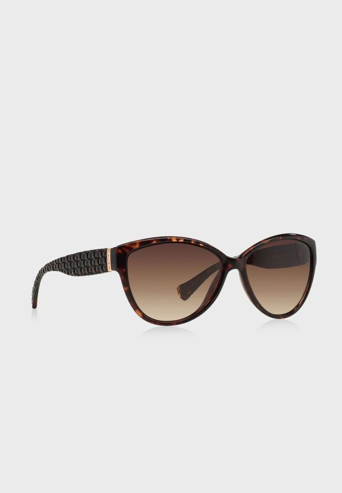 Ochelari de soare maro Ralph Lauren 0RA5176 Butterfly pentru femei Ochelari de soare maro Ralph Lauren 0RA5176 Butterfly pentru femei