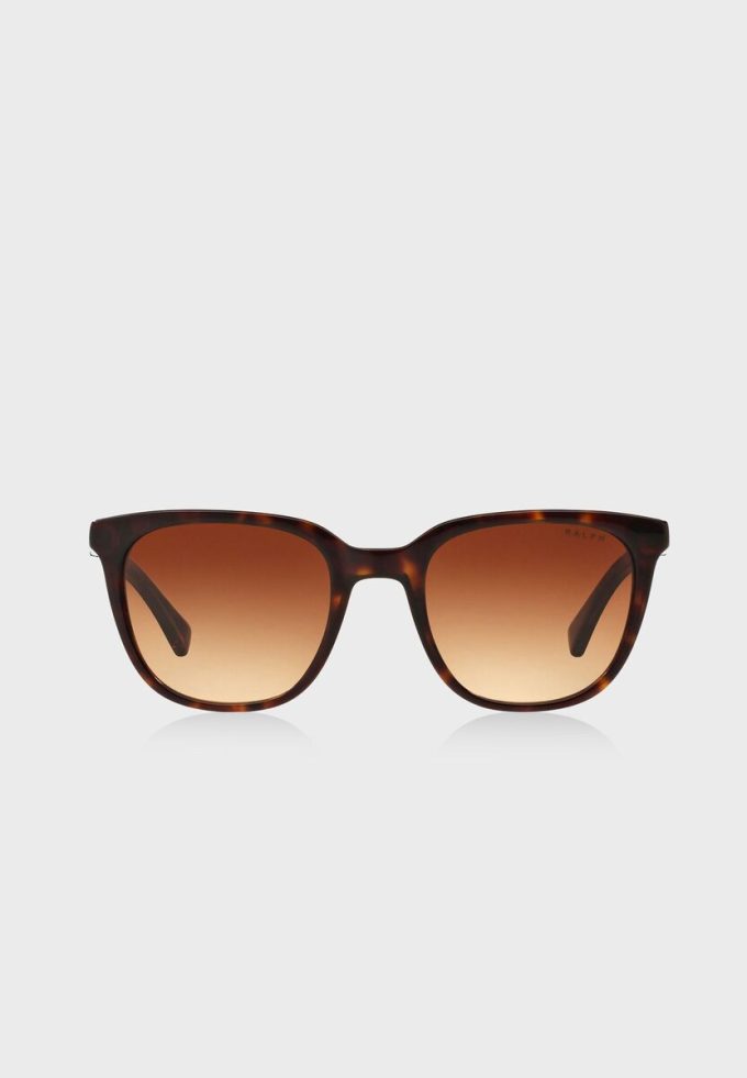 Ochelari de soare maro Ralph Lauren 0RA5206 Tortoise Wayfarers pentru femei Ochelari de soare maro Ralph Lauren 0RA5206 Tortoise Wayfarers pentru femei