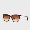 Ochelari de soare maro Ralph Lauren 0RA5206 Tortoise Wayfarers pentru femei Ochelari de soare maro Ralph Lauren 0RA5206 Tortoise Wayfarers pentru femei