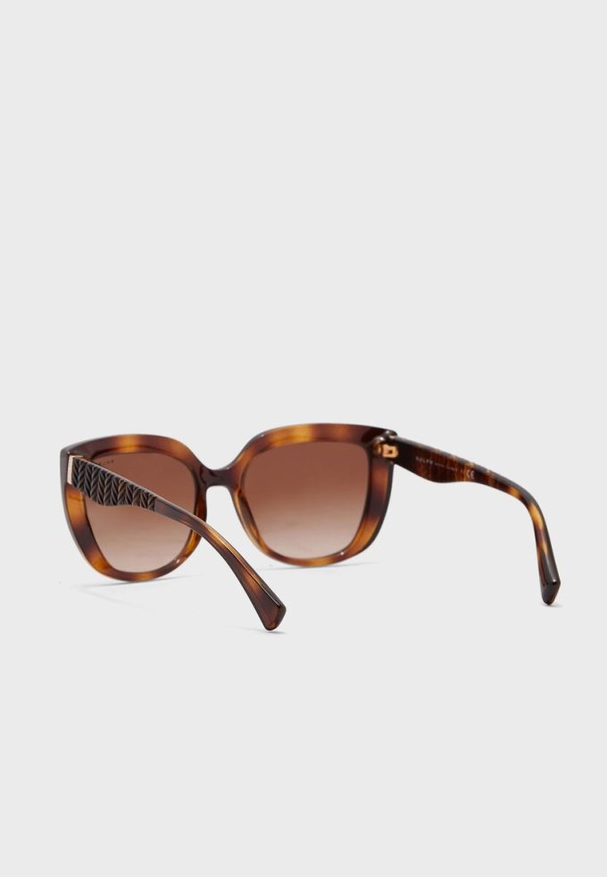 Ochelari de soare maro Ralph Lauren 0Ra5254 Butterfly pentru femei Ochelari de soare maro Ralph Lauren 0Ra5254 Butterfly pentru femei