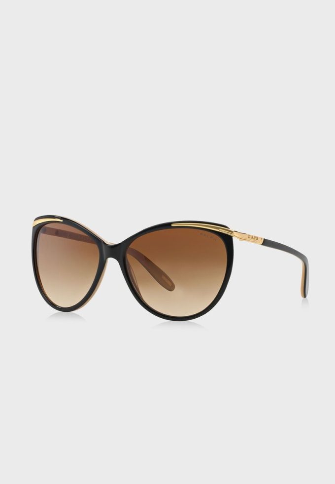 Ochelari de soare negri pentru femei Ralph Lauren 0RA5150 Cat Eye Ochelari de soare negri pentru femei Ralph Lauren 0RA5150 Cat Eye