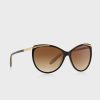 Ochelari de soare negri pentru femei Ralph Lauren 0RA5150 Cat Eye Ochelari de soare negri pentru femei Ralph Lauren 0RA5150 Cat Eye