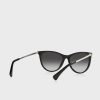 Ochelari de soare negri pentru femei Ralph Lauren 0Ra5290 Cat Eye Ochelari de soare negri pentru femei Ralph Lauren 0Ra5290 Cat Eye