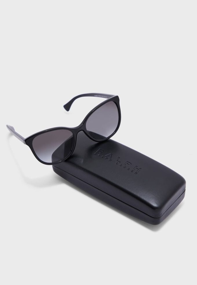 Ochelari de soare negri Ralph Lauren 0Ra5282U Wayfarers pentru femei