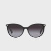 Ochelari de soare negri Ralph Lauren 0Ra5296 Wayfarer pentru femei