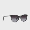 Ochelari de soare negri Ralph Lauren 0Ra5296 Wayfarer pentru femei