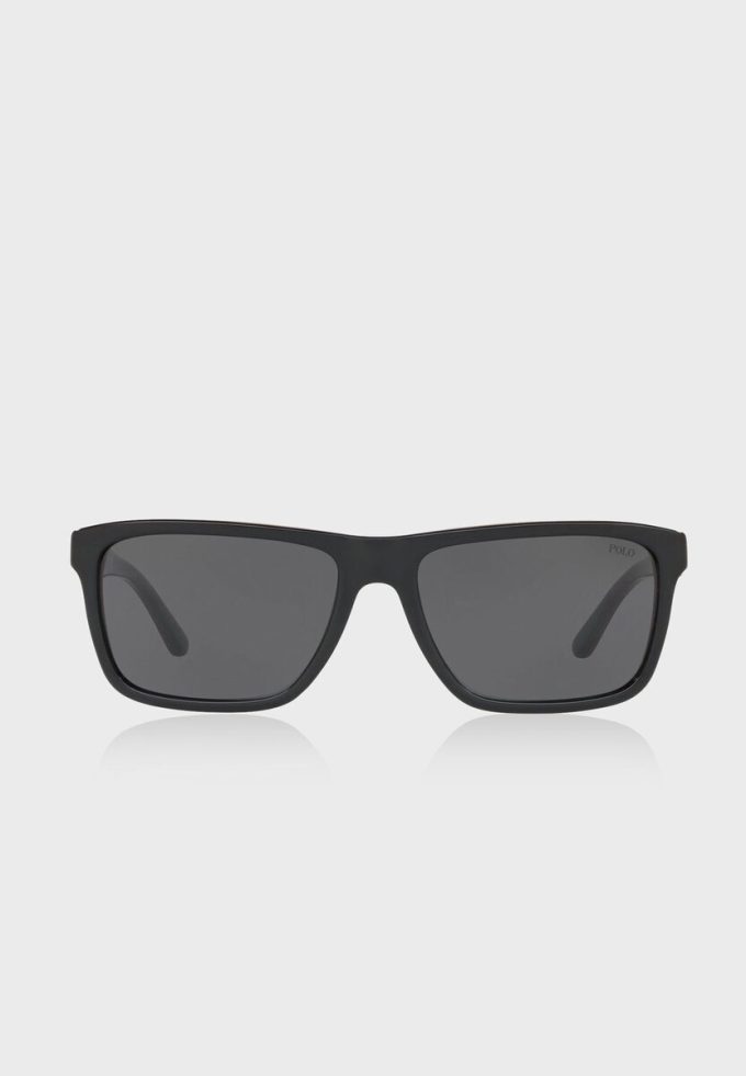Ochelari de soare pătrați Ralph Lauren 0PH4153 pentru bărbați negri Ochelari de soare pătrați Ralph Lauren 0PH4153 pentru bărbați negri