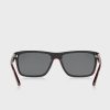 Ochelari de soare pătrați Ralph Lauren 0PH4153 pentru bărbați negri Ochelari de soare pătrați Ralph Lauren 0PH4153 pentru bărbați negri