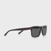 Ochelari de soare pătrați Ralph Lauren 0PH4153 pentru bărbați negri Ochelari de soare pătrați Ralph Lauren 0PH4153 pentru bărbați negri