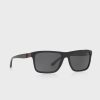 Ochelari de soare pătrați Ralph Lauren 0PH4153 pentru bărbați negri Ochelari de soare pătrați Ralph Lauren 0PH4153 pentru bărbați negri