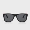 Ochelari de soare pătrați Ralph Lauren 0PH4162 negri pentru bărbați Ochelari de soare pătrați Ralph Lauren 0PH4162 negri pentru bărbați