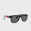 Ochelari de soare pătrați Ralph Lauren 0PH4162 negri pentru bărbați Ochelari de soare pătrați Ralph Lauren 0PH4162 negri pentru bărbați