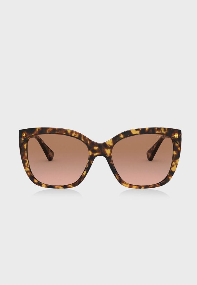 Ochelari de soare pătrați Ralph Lauren 0RA5265 maro pentru femei