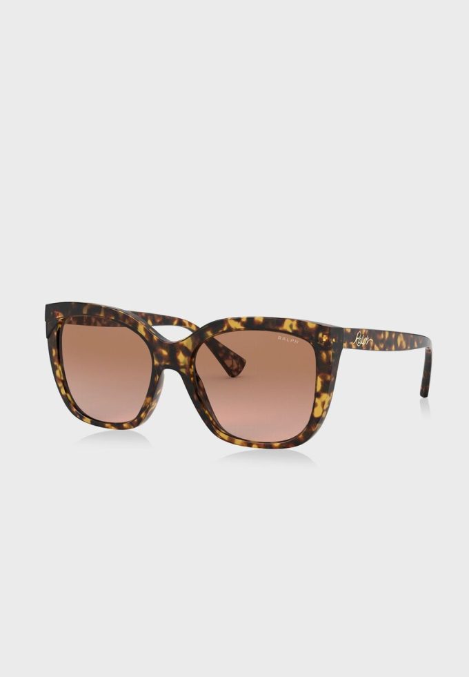Ochelari de soare pătrați Ralph Lauren 0RA5265 maro pentru femei