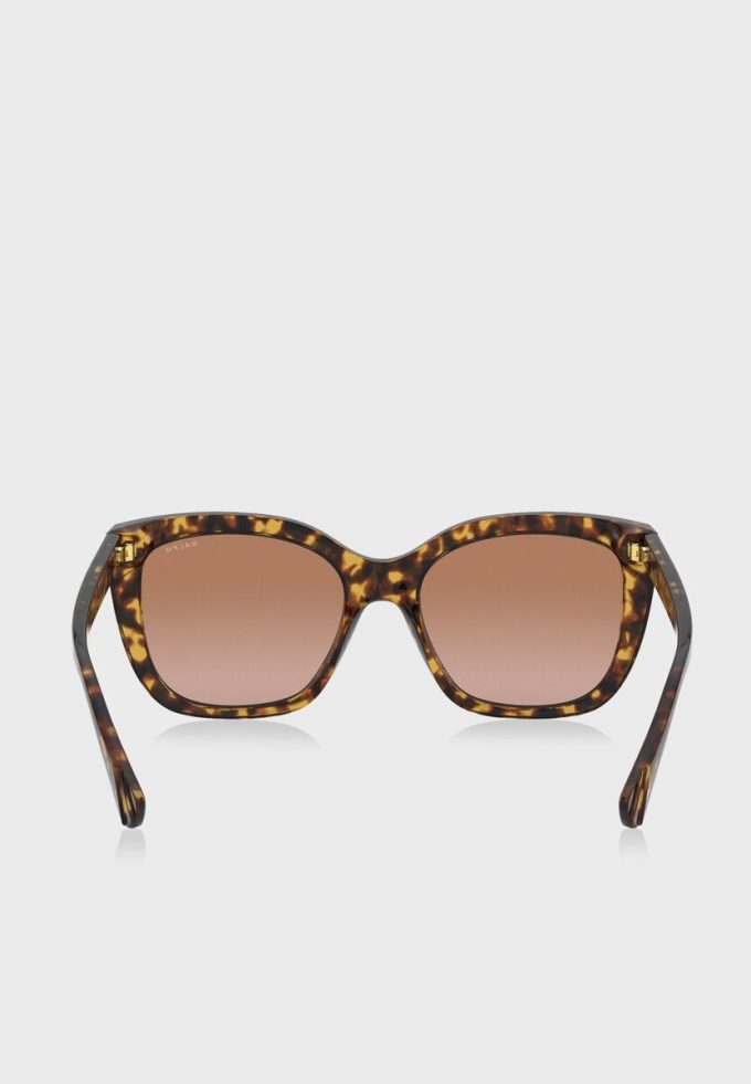 Ochelari de soare pătrați Ralph Lauren 0RA5265 maro pentru femei