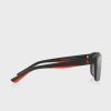 Ochelari de soare pătrați Ralph Lauren 57326G pentru bărbați negri