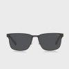 Ochelari de soare Ralph Lauren 0Ph3143 Wayfarers pentru bărbați negri