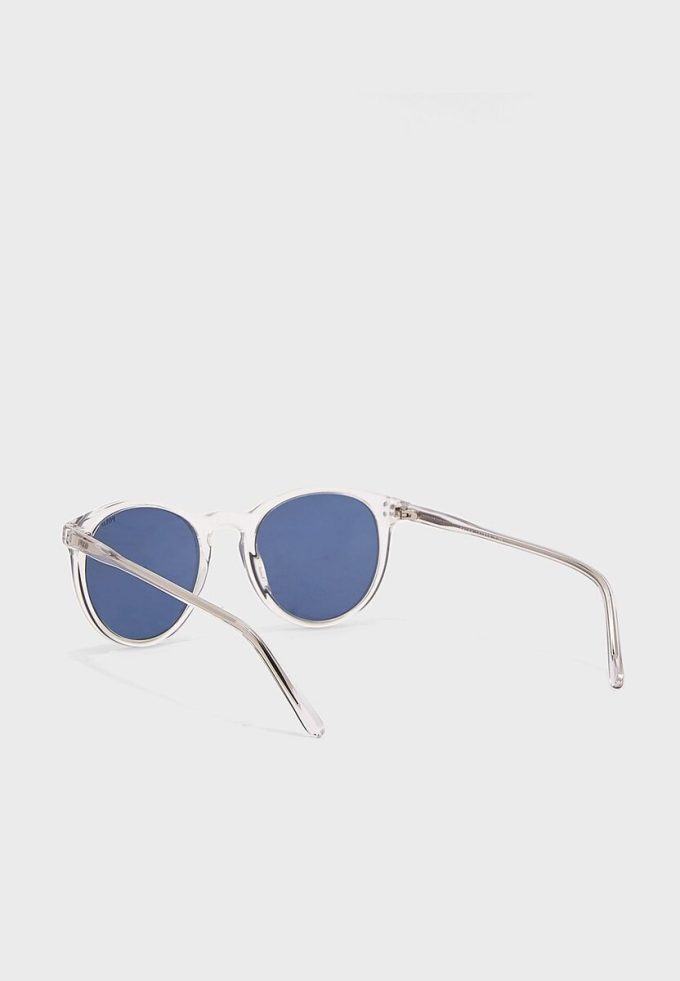 Ochelari de soare Ralph Lauren 0Ph4110 Wayfarers albaștri pentru bărbați
