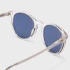 Ochelari de soare Ralph Lauren 0Ph4110 Wayfarers albaștri pentru bărbați