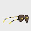 Ochelari de soare Ralph Lauren 0Ph4173 Clubmaster maro pentru bărbați