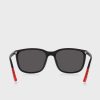 Ochelari de soare Ralph Lauren 0Ph4185U Wayfarers pentru bărbați negri Ochelari de soare Ralph Lauren 0Ph4185U Wayfarers pentru bărbați negri