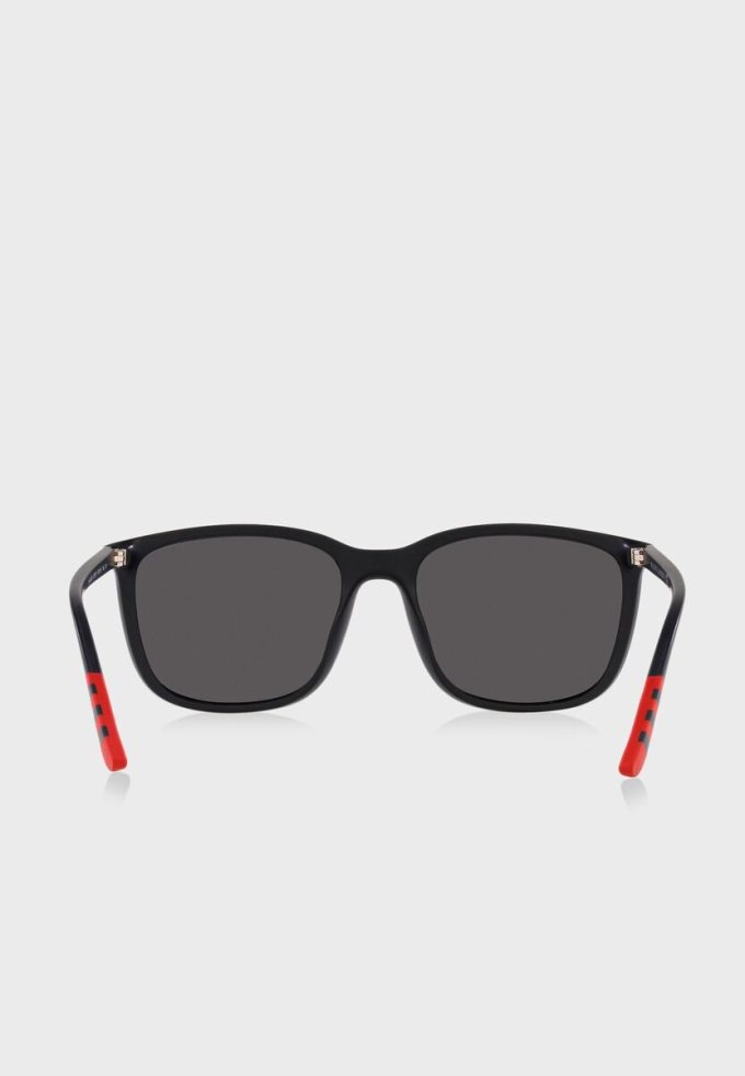 Ochelari de soare Ralph Lauren 0Ph4185U Wayfarers pentru bărbați negri Ochelari de soare Ralph Lauren 0Ph4185U Wayfarers pentru bărbați negri