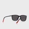 Ochelari de soare Ralph Lauren 0Ph4185U Wayfarers pentru bărbați negri Ochelari de soare Ralph Lauren 0Ph4185U Wayfarers pentru bărbați negri