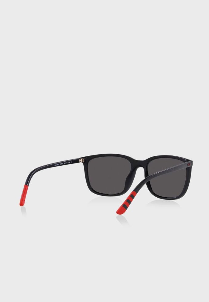 Ochelari de soare Ralph Lauren 0Ph4185U Wayfarers pentru bărbați negri Ochelari de soare Ralph Lauren 0Ph4185U Wayfarers pentru bărbați negri