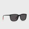 Ochelari de soare Ralph Lauren 0Ph4185U Wayfarers pentru bărbați negri Ochelari de soare Ralph Lauren 0Ph4185U Wayfarers pentru bărbați negri