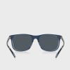Ochelari de soare Ralph Lauren 0Ph4186U Wayfarers pentru bărbați albaștri