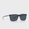 Ochelari de soare Ralph Lauren 0Ph4186U Wayfarers pentru bărbați albaștri