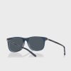 Ochelari de soare Ralph Lauren 0Ph4186U Wayfarers pentru bărbați albaștri