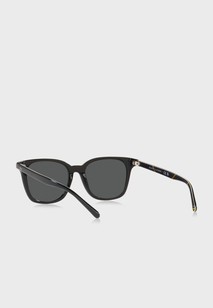Ochelari de soare Ralph Lauren 0Ph4187 Wayfarers negri pentru bărbați