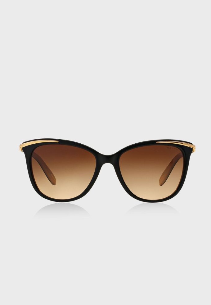 Ochelari de soare Ralph Lauren 0RA5203 Cat Eye pentru femei, aurii
