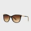 Ochelari de soare Ralph Lauren 0RA5203 Cat Eye pentru femei, aurii