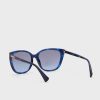 Ochelari de soare Ralph Lauren 0Ra5274 Wayfarer albaștri pentru femei