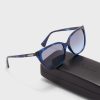 Ochelari de soare Ralph Lauren 0Ra5274 Wayfarer albaștri pentru femei