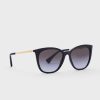Ochelari de soare Ralph Lauren 0Ra5280 Wayfarers negri pentru femei