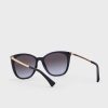 Ochelari de soare Ralph Lauren 0Ra5280 Wayfarers negri pentru femei